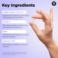 Vital Vitamins Multi Collagen Complex plus - with Biotin, Hyaluronic Acid, Vitamin C - Type I, II, III, V, X - for Women & Men - Hair, Skin, Nails
