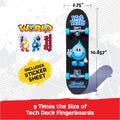 TECH DECK, World Industries Handboard; Authentic Mini Skateboards, Kids Toys for Boys & Girls, Ages 6 and up (Hands Use Only)