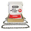 Oregon S56X3 3-Pack Advancecut Chainsaw Chains for 16-Inch Bar -56 Drive Links Ã¢ÂÂ Low-Kickback, Fits Husqvarna, Echo, Poulan, Wen and More