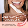 Hanalei Kukui Oil Lip Treatment – Peach Pink, Overnight Balm 15g | Kukui Oil, Shea Butter & Grapeseed Oil, Intensive Overnight Moisturizer, Heals