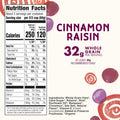 Cascadian Farm Organic Granola, Cinnamon Raisin Cereal, Resealable Pouch, 11 oz Cinnamon Raisin 11 Ounce (Pack of 1)