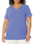 Heartsoul Scrubs for Women V-Neck Medical Top with Moisture Wicking and 360Â° Stretch Technology - 20710