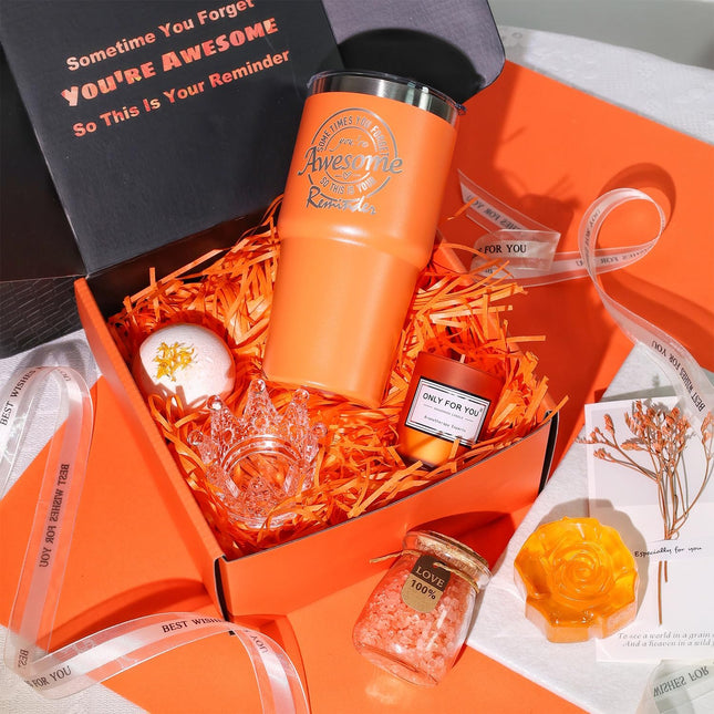 Gifts for Women Unique Spa Gifts Basket Set Birthday, Mothers Day, Valentines Day Christmas Gifts for Mom, Sister, Her, 