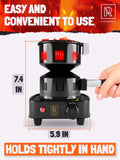 Hookah Coal Burner for Hookah – Premium FIRE Tower Multipurpose Electric Stove for Hookah Coals Burner for Shisha, Free Hookah Tongs, overheat