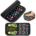 Trelaco Foot Massage Mat Reflexology Walk Stone Road Foot Massage Acupoint Mat for Acupressure Relaxes for Long Sitting Elderly Students and