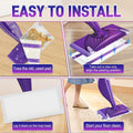 40Pack Mopping Pad Refill for swiffer Wetjet Mop Compatible with swiffer Wet Pads Refill Replacement for swiffer Wet Jet Pads Disposable Multi