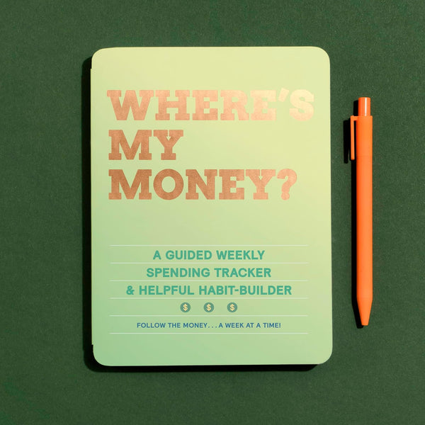 Knock Knock Where'S My Money Habit Tracker Journal: a Guided Weekly Spending Tracker & Helpful Habit Builder