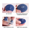 Clean-n-Fresh Makeup Brush Cleaner Set For Brushes, Sponge and Puff 6.8 Fl Oz,Deep Cleaning Washing Cleanser Shampoo With a Cleaning Mat 3 Piece Set