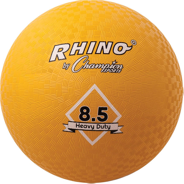Champion Sports Playground Balls – Single Balls & Sets, Multiple Colors, Durable Nylon-Wound Construction for Kickball & Indoor/Outdoor Play 8.5