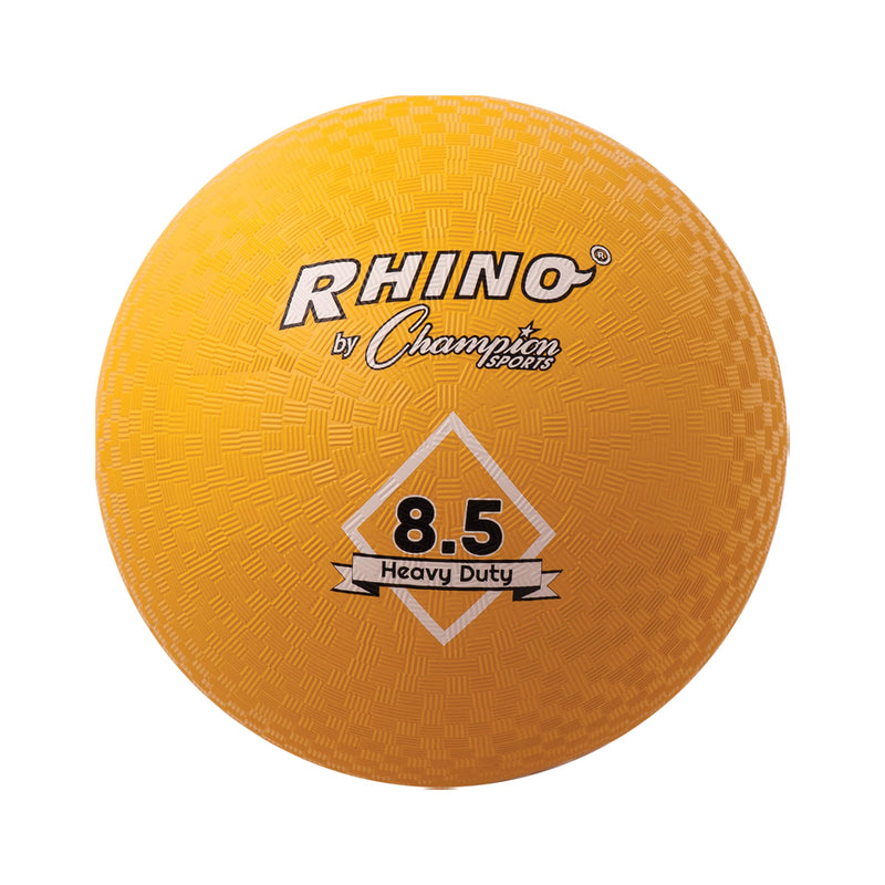Champion Sports Playground Balls – Single Balls & Sets, Multiple Colors, Durable Nylon-Wound Construction for Kickball & Indoor/Outdoor Play 8.5