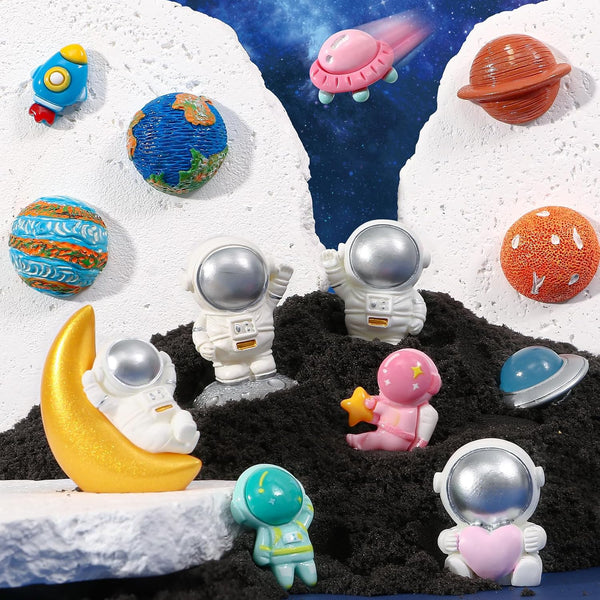 Space Bath Bombs for Kids with Surprise Inside, 8 Pack Kids Galaxy Bath Bombs with Space Toys for Toddler Boys Girls Handemade Rainbow Bubble Bath