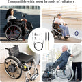 2 Pack Rollator Brake Cable Replacement, 41" Brake Cable for Folding Wheelchair Rollator, Universal Cable Drive Walker Parts (14 Pcs 1 Pair)