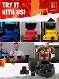 Hookah Coal Burner for Hookah – Premium FIRE Tower Multipurpose Electric Stove for Hookah Coals Burner for Shisha, Free Hookah Tongs, overheat
