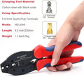 Spark Plug Wire Crimper, Newdeli Crimping Pliers for Spark Plug Stripping Tool, ND-2048 for Crimping and Stripping Spark Plug Wire, Dia