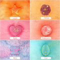 DUAIU 6Pcs Fizzy Bubble Bath Bombs for Kids & Women - Organic Natural Kids Bath Bomb Gift Set with Essential Oils, Fruit Fragrance and a Bathing