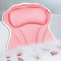 Bath Pillow, Bath Pillows for Tub Neck and Back Support, Bathtub Pillows for Head and Neck with 6 Strong Non-Slip Suction Cups, 4D Air Mesh, Bath