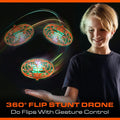 Force1 Scoot Skeet Mini Drone Electronic Shooting Game for Kids (Drone Only)- Hand Drones for Kids Compatible with Scoot Skeet LED Blaster,