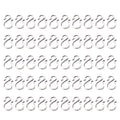 50PCS 1.7Inch Clear Plastic Punch Bowl Cup S Hooks Hangers