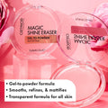 Catrice Magic Shine Eraser Gel-To-Powder, Instant Mattifying Setting Powder | Blurs Pores & Imperfections, Lightweight, Controls Shine,