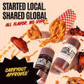Capital City Mambo Sauce Sweet Hot & Mild Variety Pack, Washington DC Wing Sauces, Perfect Condiment for Wings Chicken Pork Beef Seafood Burgers
