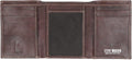 Steve Madden Men's Rfid Trifold Wallet With Id Window One Size Brown (Antique)