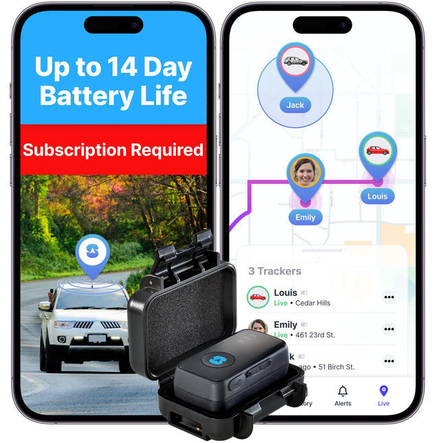 Spytec GPS Mini GPS Smart Tracker for Vehicles, Cars, Trucks, Loved Ones, GPS Tracker Device for Kids & Weatherproof Mag