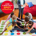 Hasbro Gaming Twister Ultimate: Bigger Mat, More Colored Spots, Family, Kids Party Game Age 6+; Compatible with Alexa (Amazon Exclusive) Standard