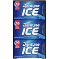 Dentyne Ice Peppermint Sugar Free Gum, 9 Packs of 16 Pieces (144 Pieces) | Chewing Gum, Perfect for Long Lasting Fresh Breath at School, Work &