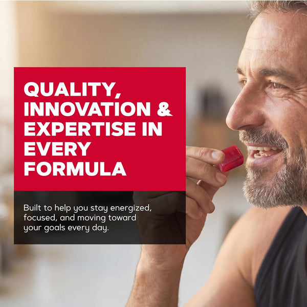 GNC GNC Mega Men Soft Chew Multivitamin for Men | Energy & Metabolism Support | Gluten Free | Mixed Fruit | 60 Count