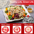 SURETIVIAN Chicken Shredder Tool Twist Large Chicken Breast Shredder with Brush&Fork, Visible Meat Shredder Machine, Anti-Slip Strip, Ergonomic