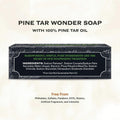 The Grandpa Soap Company Pine Tar Bar Soap for Men- Made With Pine Tar Oil, 3 in 1 Cleanser Deodorizer and Moisturizer, Dermatologist Tested, Safe