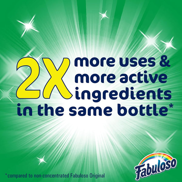 Fabuloso Multi-Purpose Cleaner 2x Concentrated, Lavender - 128 fl oz 128 Fl Oz (Pack of 1)