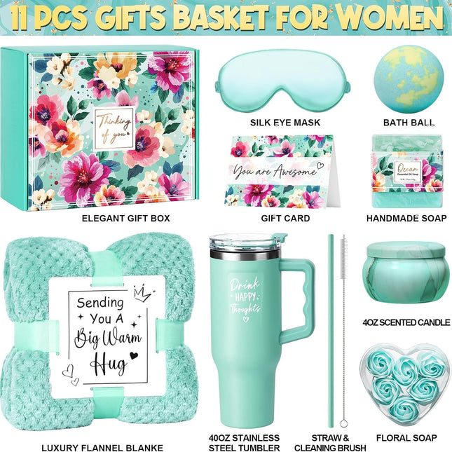 Birthday Gifts for Women Self Care Gifts Get Well Soon Gifts, Ocean Relaxing Spa