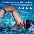 Smart Watch, Fitness Tracker with Heart Rate Monitor, Blood Oxygen, Sleep Tracker, 41Mm Touchscreen Smartwatch for Android Ios Swimming Waterproof