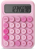 Mr. Pen- Mechanical Switch Calculator, 12 Digit Large LCD Display, Pink