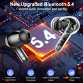 Wireless Earbuds, 2026 3D-Stereo Bluetooth 5.4 Headphones Deep Bass Ear Bud, 4 ENC Noise Cancelling Mic, 40+Hrs USB-C Earphones, IP-X7 Waterproof