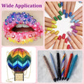 34000Pcs Resin Jelly Rhinestones for Bedazzling, Multicolor 3mm Flatback Gems for Diamond Art, Bedazzler Kit with 3Pcs 10ml B7000 Jewelry Glue for
