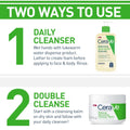 CeraVe Hydrating Foaming Oil Facial Cleanser with Hyaluronic Acid, 8oz 8 Fl Oz (Pack of 1)