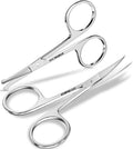 Utopia Care Eyebrow Scissors, Professional Stainless Steel Small Shears for Men and Women, Nose Hair Scissors for Grooming Mustache, Beard,