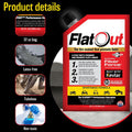 FlatOut Tire Sealant Sportsman Formula - Prevent Flat Tires, Seal Leaks, Contains Kevlar, 32-Ounce Bottle, 1-Pack… 1 Pack - 32 Fl Oz