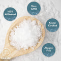 Falksalt - Natural Sea Salt Flakes, Light & Crunchy Gourmet Sea Salt Flakes for Cooking, Baking, & Finishing (8.8 oz) 8.8 Ounce (Pack of 1)