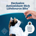 Blue Buffalo Tastefuls Chicken & Brown Rice Recipe Adult Indoor Dry Cat Food for Weight Control & Hairball Control, Real Chicken First, Natural