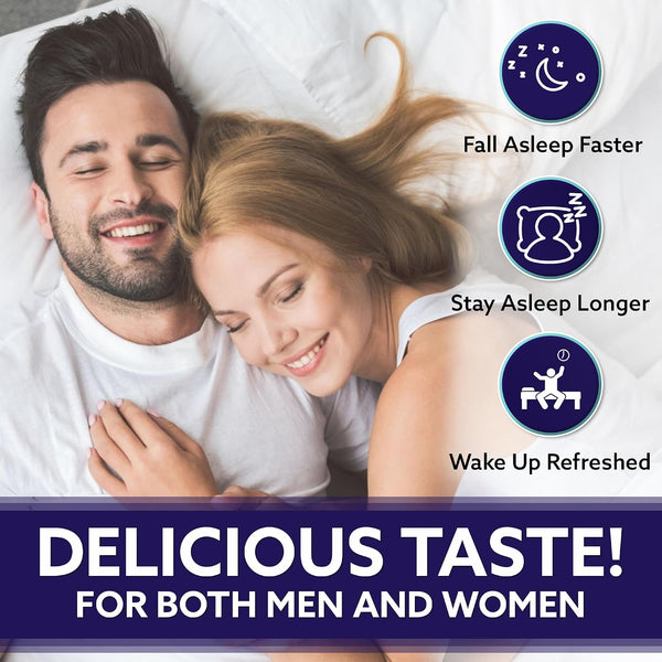 Droppels Melatonin Gummies for Adults – 5mg Sleep Support, Vegan & Plant-Based with Chamomile, Natural Sleep Aid for Falling Asleep Faster &
