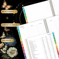 Planner 2025-2026 - Academic Planner 2025-2026 Daily Weekly and Monthly, July 2025 - June 2026, 8.5" X 11", Colorful Tabs, Back Pocket, Perfect