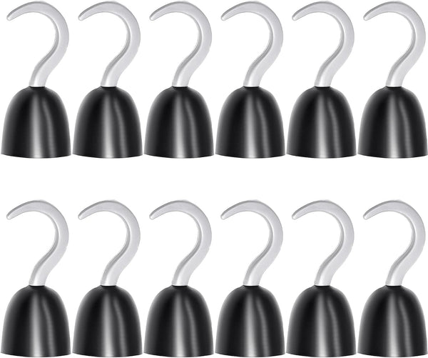 12 Pieces Pirate Hooks Captain Hook Plastic Hand Hook for Halloween Decoration Pirate Theme Party Costume Accessory Cosplay Party Supplies