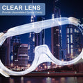 Honmein 2-Pack Safety Goggles, Anti-Fog Lab Goggles | Over Glasses Safety Glasses for Chemistry Lab, Mowing, Woodworking, Painting, Construction,