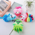 4 Pack Fun Bubble Bath Kid Loofahs, Cute Animal Loofah Bath Sponge, Shower Puffs Body Scrubber, Cute Sponges Cartoon 2