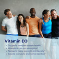 Superior Source Vitamin D3 1000 IU - Offers Immune System, Brain & Nervous System Support - Aids Calcium Absorption for Teeth & Bone Health -