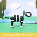 The off Bits Build Your Own Zebra Robot Model, Gift Ideas, STEM Building Toy for Kids 6-9+, Educational Engineering Kit, Construction & Creative