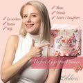 Unique Birthday Gifts for Women, Present Ideas for Her, Mom, Wife, Sister, Friend, Coworker Luxury Birthday Box for Women Gift Basket with